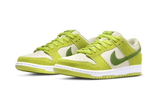 Alternative view of Nike SB Dunk Low Green Apple