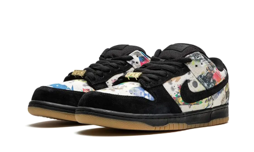 Alternative view of Nike SB Dunk Low Supreme Rammellzee