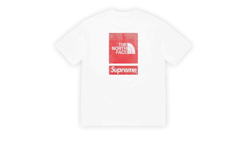 Alternative view of Supreme The North Face T-Shirt The North Face White (SS24)