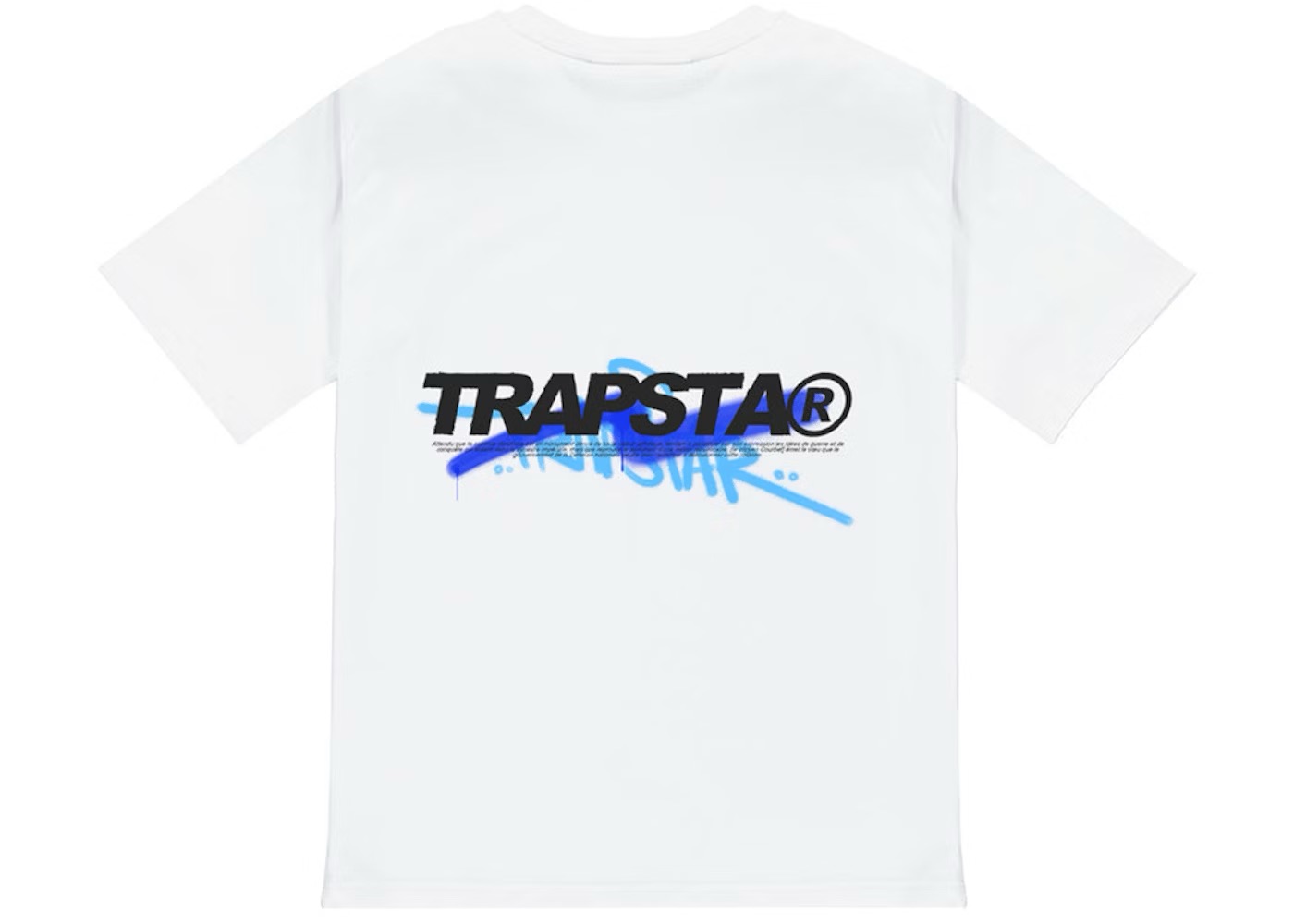 Trapstar Trespass Tee White/Black/Blue