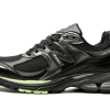 New Balance 2002R Black Silver Green