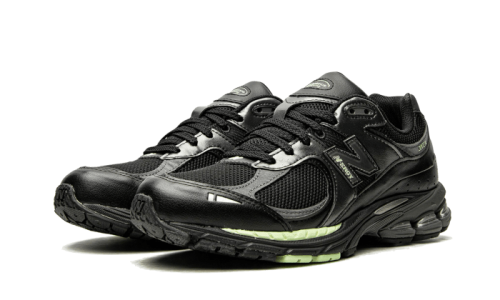 Alternative view of New Balance 2002R Black Silver Green