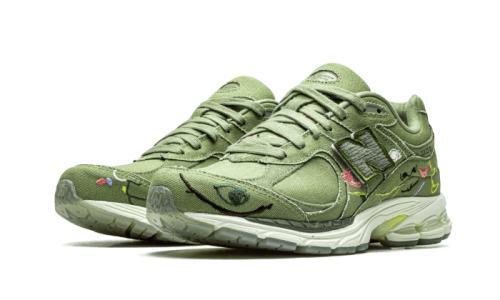 Alternative view of New Balance 2002R Bryant Giles Olive Green