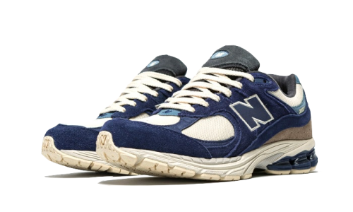Alternative view of New Balance 2002R Navy Cream