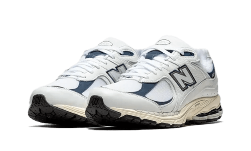 Alternative view of New Balance 2002R White Natural Indigo