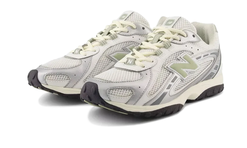 Alternative view of New Balance 204L Silver Metallic Sage Green