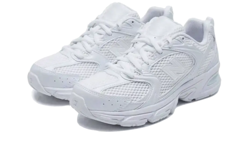 Alternative view of New Balance 530 Triple White