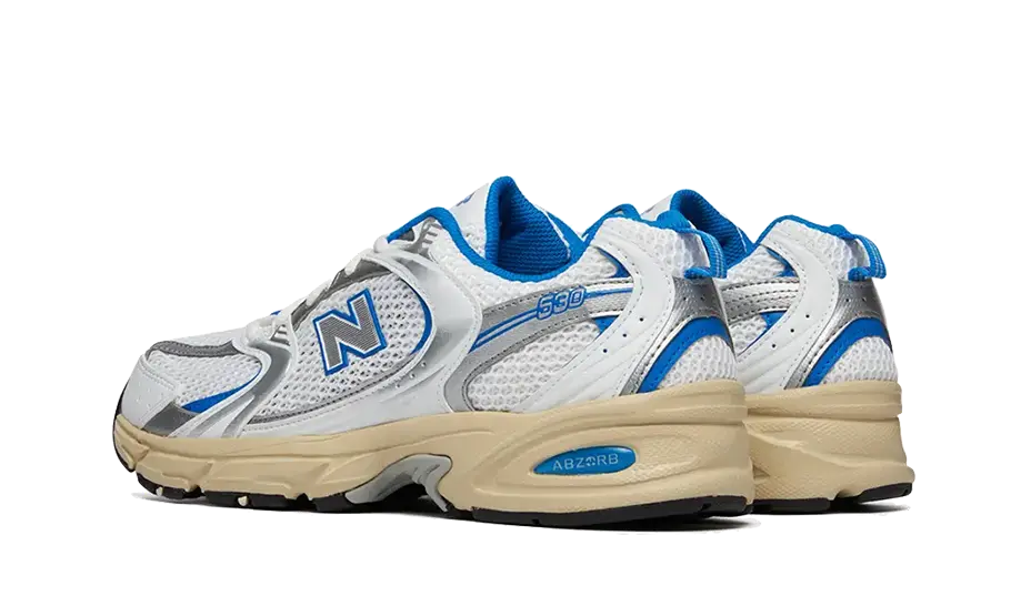 New Balance 530 White Blue Oasis - Image 3