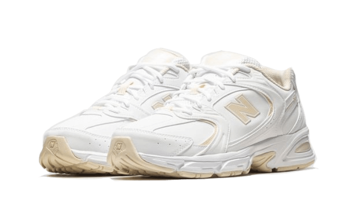 New Balance 530 White Calm Taupe - Image 2