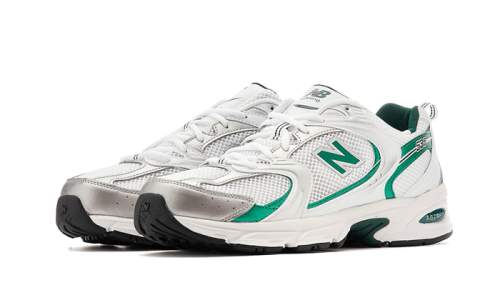 Alternative view of New Balance 530 White Nightwatch Green