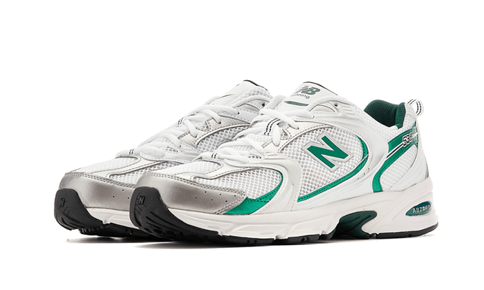New Balance 530 White Nightwatch Green - Image 2