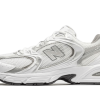 New Balance 530 White Silver Metallic