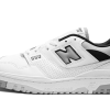 New Balance 550 White Concrete Black