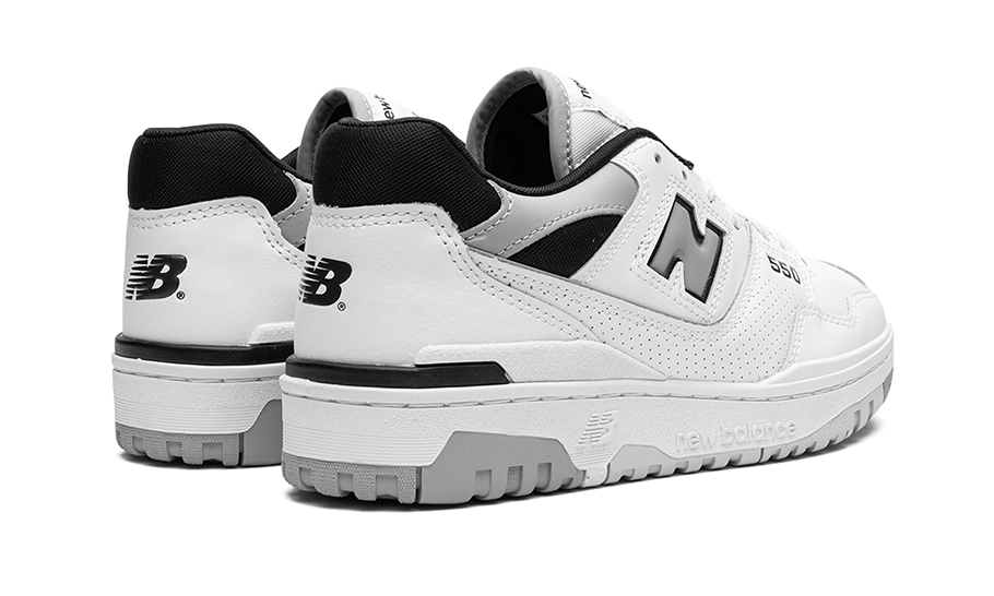 New Balance 550 White Concrete Black - Image 3