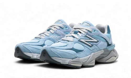 Alternative view of New Balance 9060 Chrome Blue