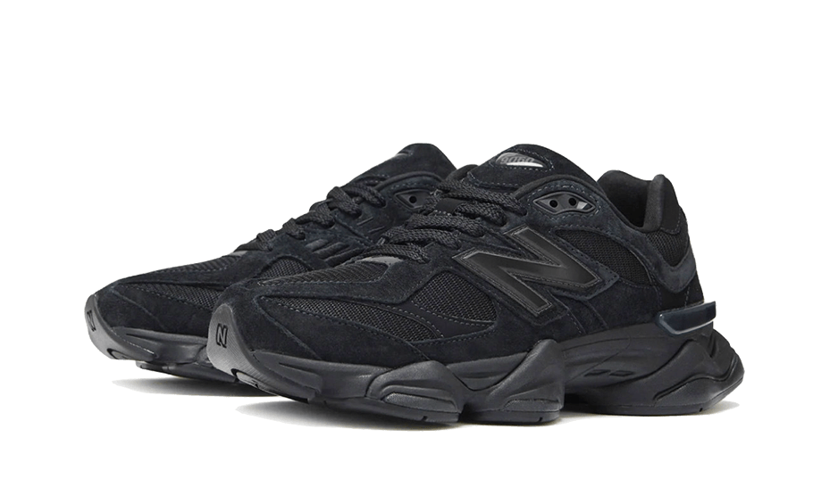 New Balance 9060 Triple Black - Image 2