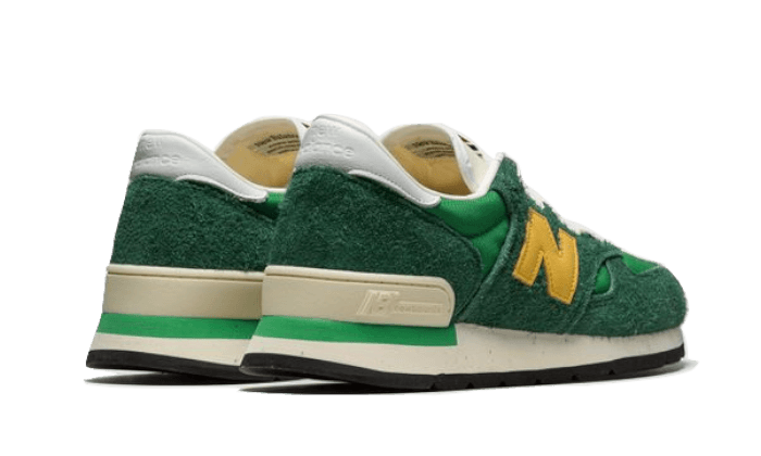 New Balance 990 V1 Made In USA Green Gold - Image 3