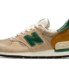 New Balance 990 v1 Made In USA Tan Green
