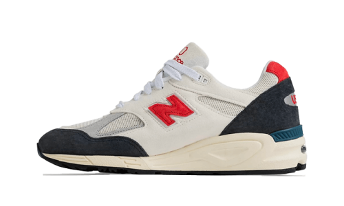 New Balance 990 V2 Made In USA Navy Sea Salt