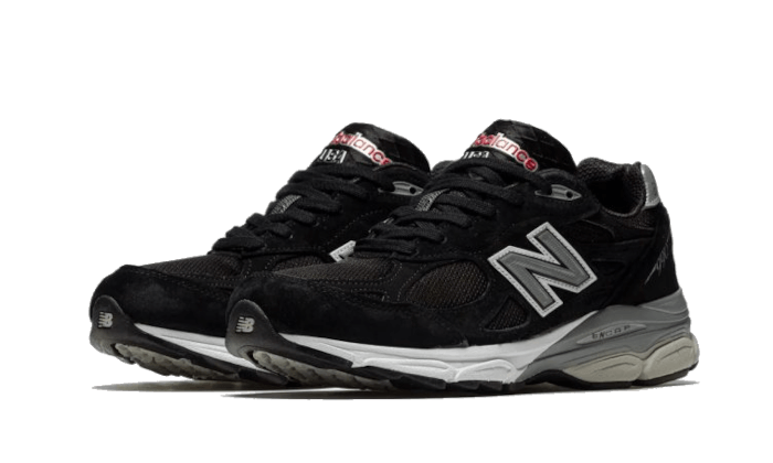 New Balance 990 V3 Black White - Image 2