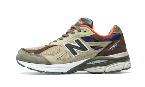 New Balance 990 V3 Made In Usa Tan Blue