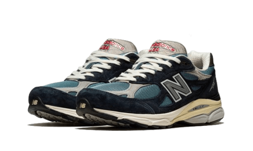 Alternative view of New Balance 990 V3 MiUSA Teddy Santis Navy Castlerock