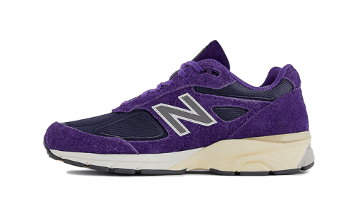 New Balance 990 V4 Purple Suede