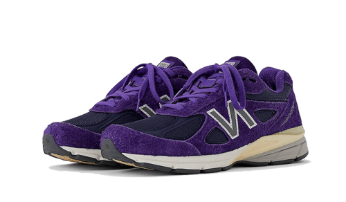 Alternative view of New Balance 990 V4 Purple Suede