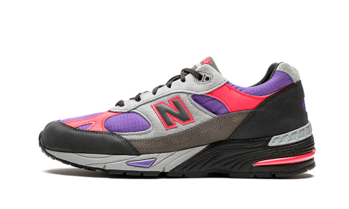 New Balance 991 Made In UK Palace Black Purple Pink