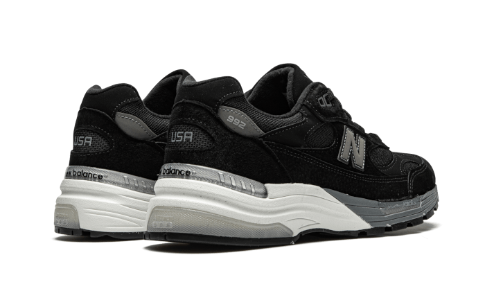 New Balance 992 Black Grey - Image 3