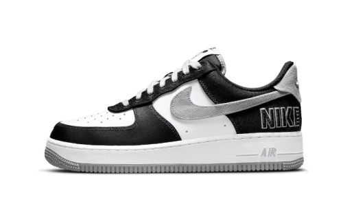 Nike Air Force 1 Low '07 LV8 EMB Black Silver