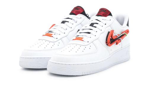 Alternative view of Nike Air Force 1 Low Carabiner Swoosh Red