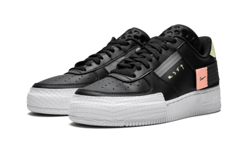 Alternative view of Nike Air Force 1 Low Drop Type Black
