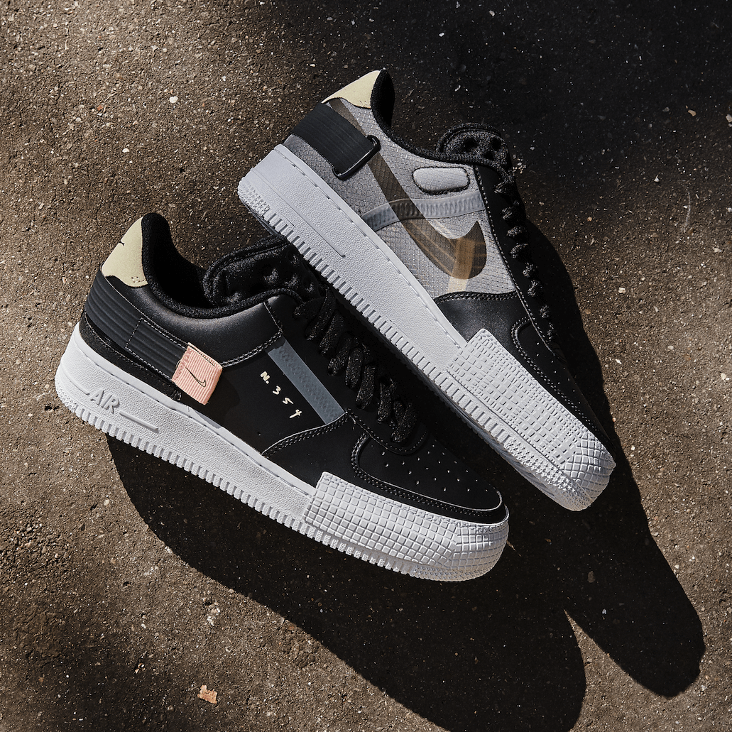 Nike Air Force 1 Low Drop Type Black - Image 7