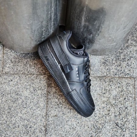 Nike Air Force 1 Low Drop Type Triple Black - Image 5