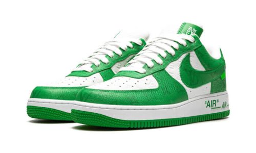 Alternative view of Nike Air Force 1 Low Louis Vuitton White Green