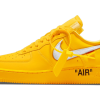 Nike Air Force 1 Low Off-White University Gold Metallic Silver