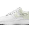 Nike Air Force 1 Low White Pony Hair Heel