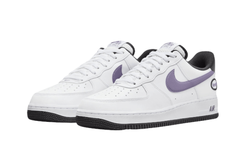 Alternative view of Nike Air Force 1 Low ‘07 Hoops Canyon Purple