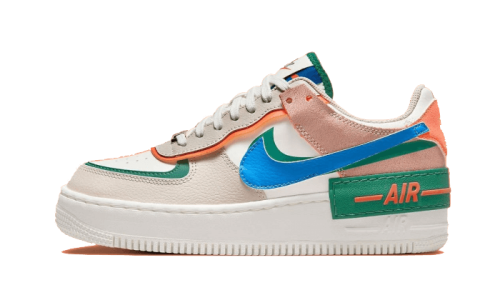 Nike Air Force 1 Shadow Sail Signal Blue Green