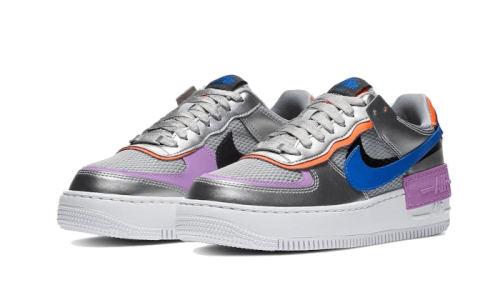 Alternative view of Nike Air Force 1 Shadow Silver Metallic