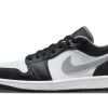 Air Jordan 1 Low Black White Particle Grey