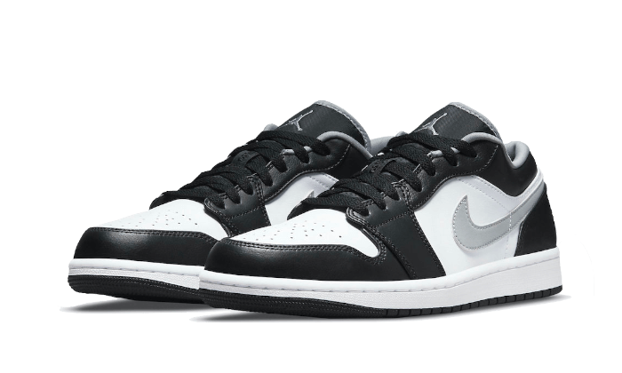 Air Jordan 1 Low Black White Particle Grey - Image 2