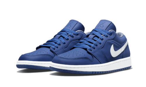 Alternative view of Air Jordan 1 Low Deep Royal Blue
