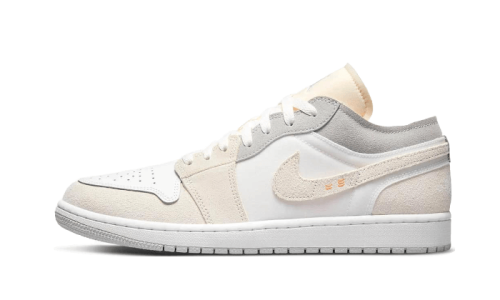 Air Jordan 1 Low Inside Out Cream White Light Grey