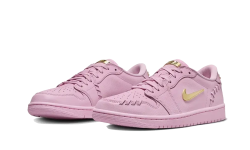 Alternative view of Air Jordan 1 Low Method of Make Perfect Pink