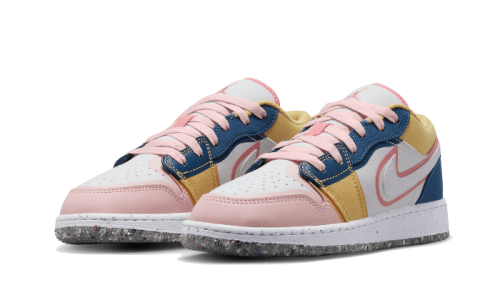 Alternative view of Air Jordan 1 Low Multicolor