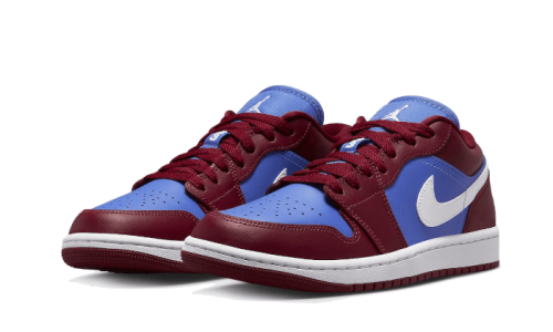 Alternative view of Air Jordan 1 Low Pomegranate