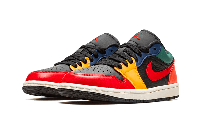 Air Jordan 1 Low SE Black Multi - Image 2