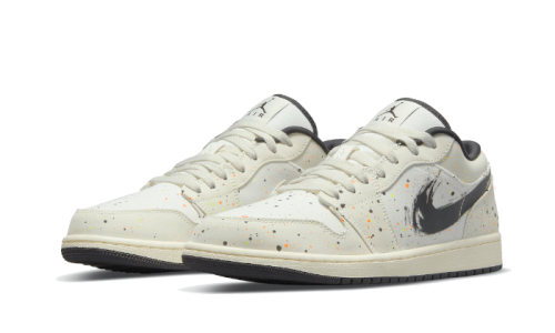 Alternative view of Air Jordan 1 Low SE Brushstroke